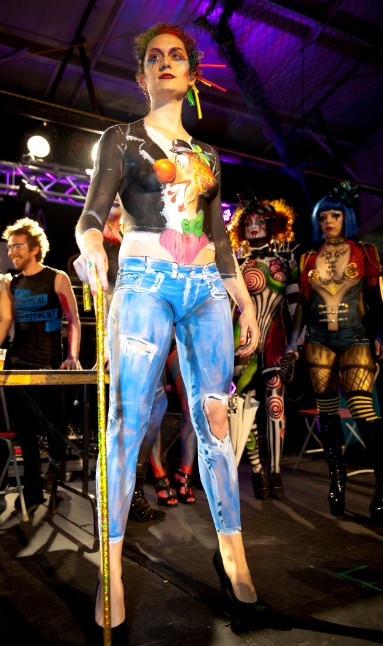 Jeans Body Painting Event